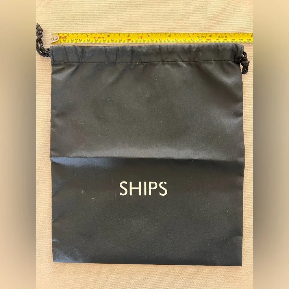 Ships Black Nylon Pouches